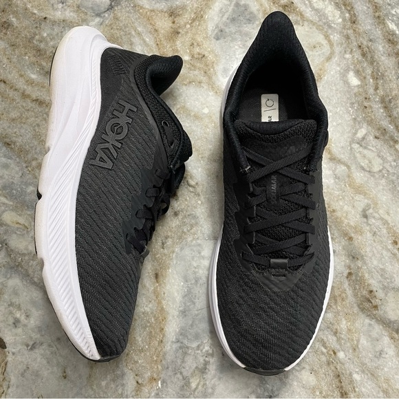 Hoka Shoes - Hoka Solimar Everyday Training Shoes Sneakers Black/White Women’s 8.5 D